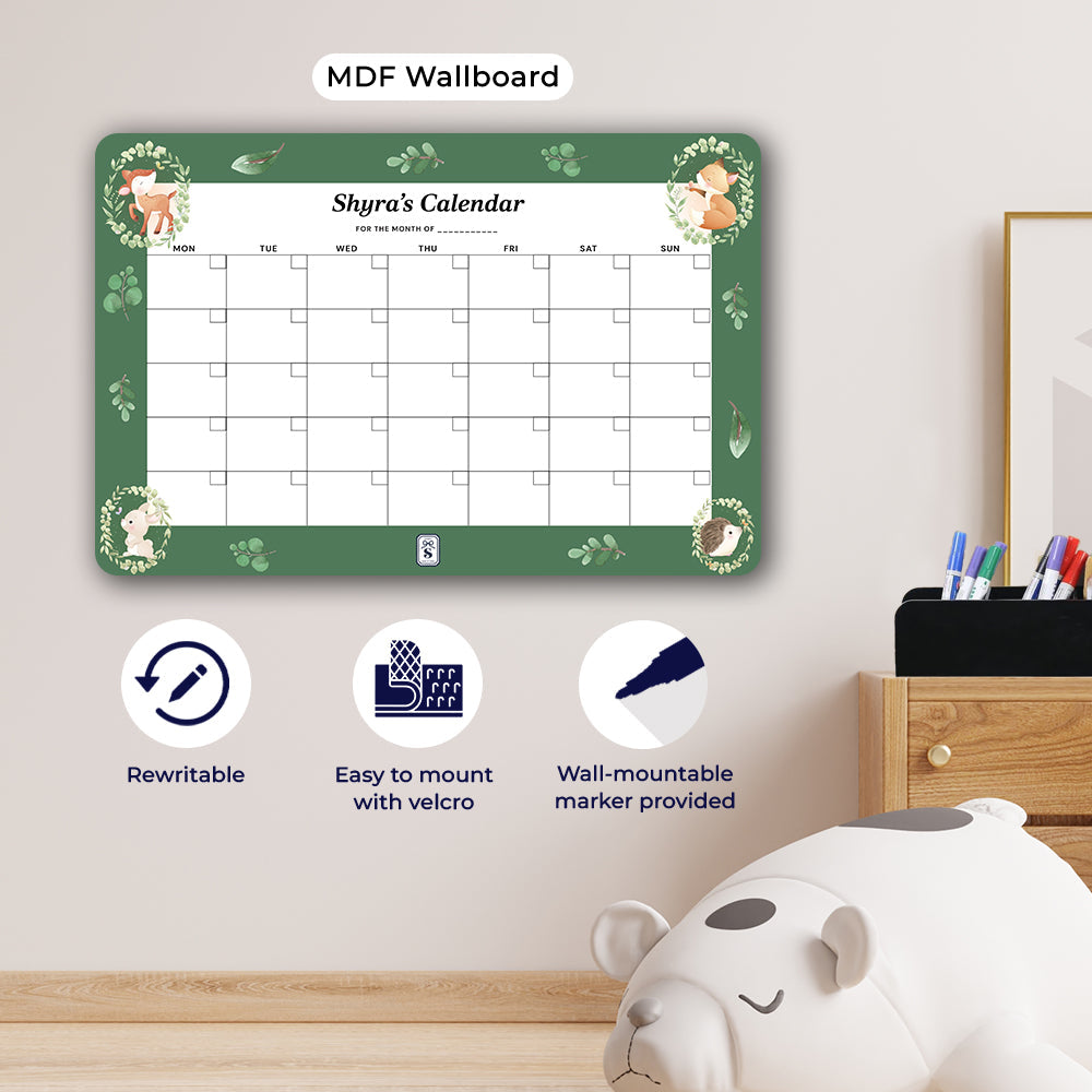 Woodland Wonders Kids Calendar