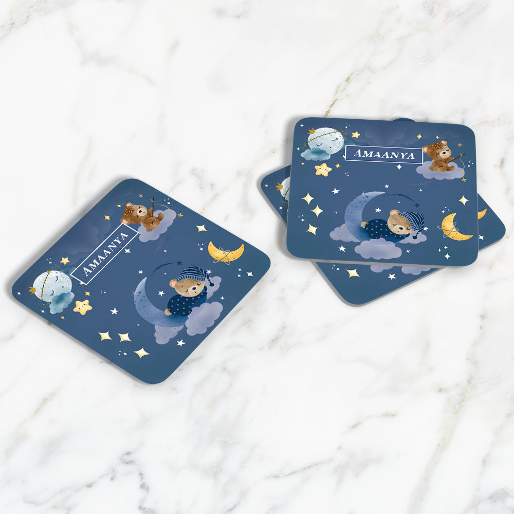 Moonlight Snuggles Coasters (kids)