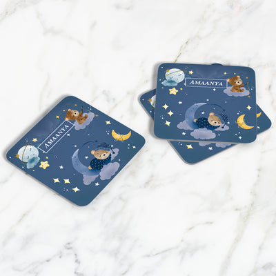 Moonlight Snuggles Coasters