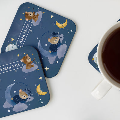 Moonlight Snuggles Coasters