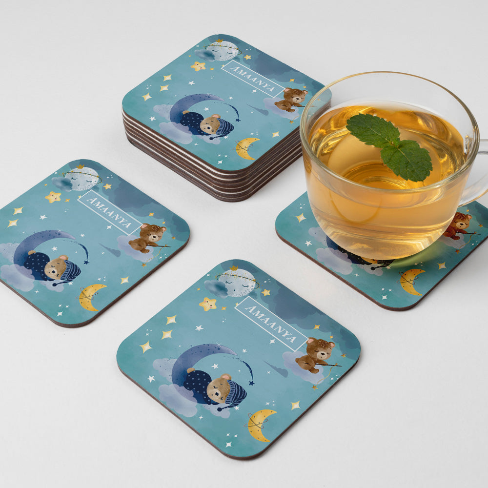 Moonlight Snuggles Coasters (kids)