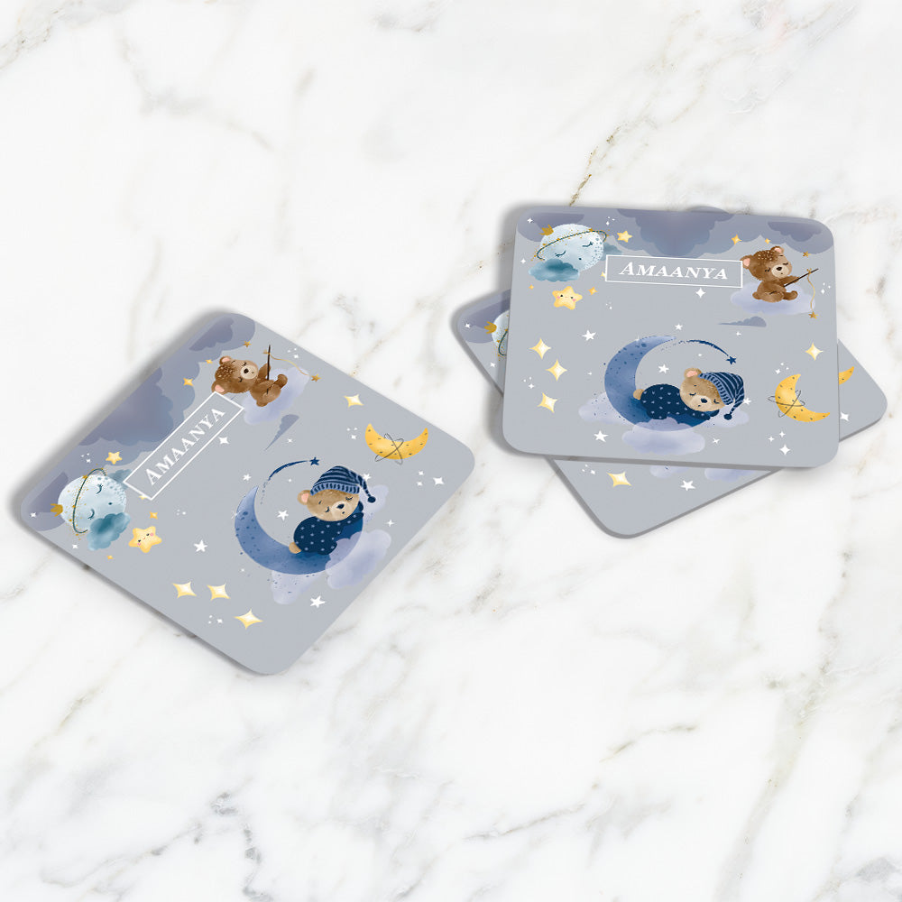 Moonlight Snuggles Coasters (kids)