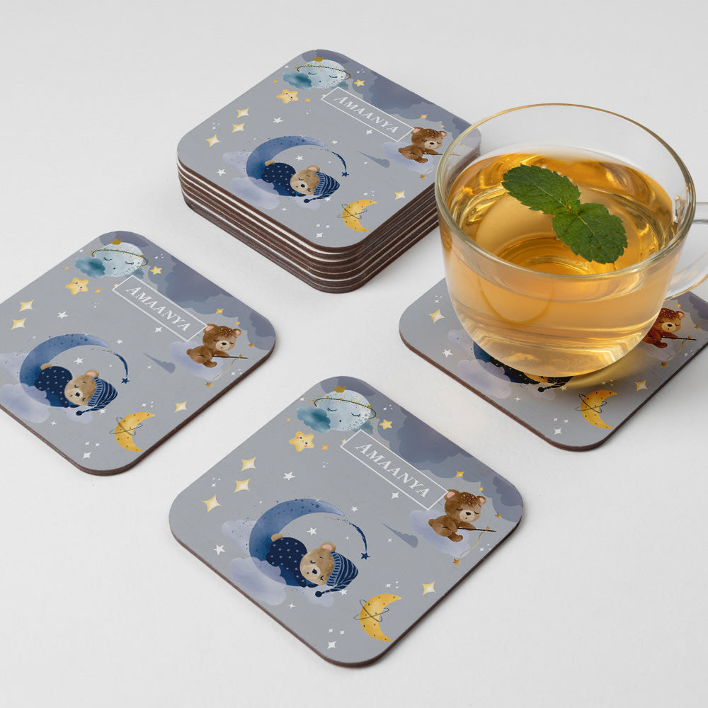 Moonlight Snuggles Coasters (kids)