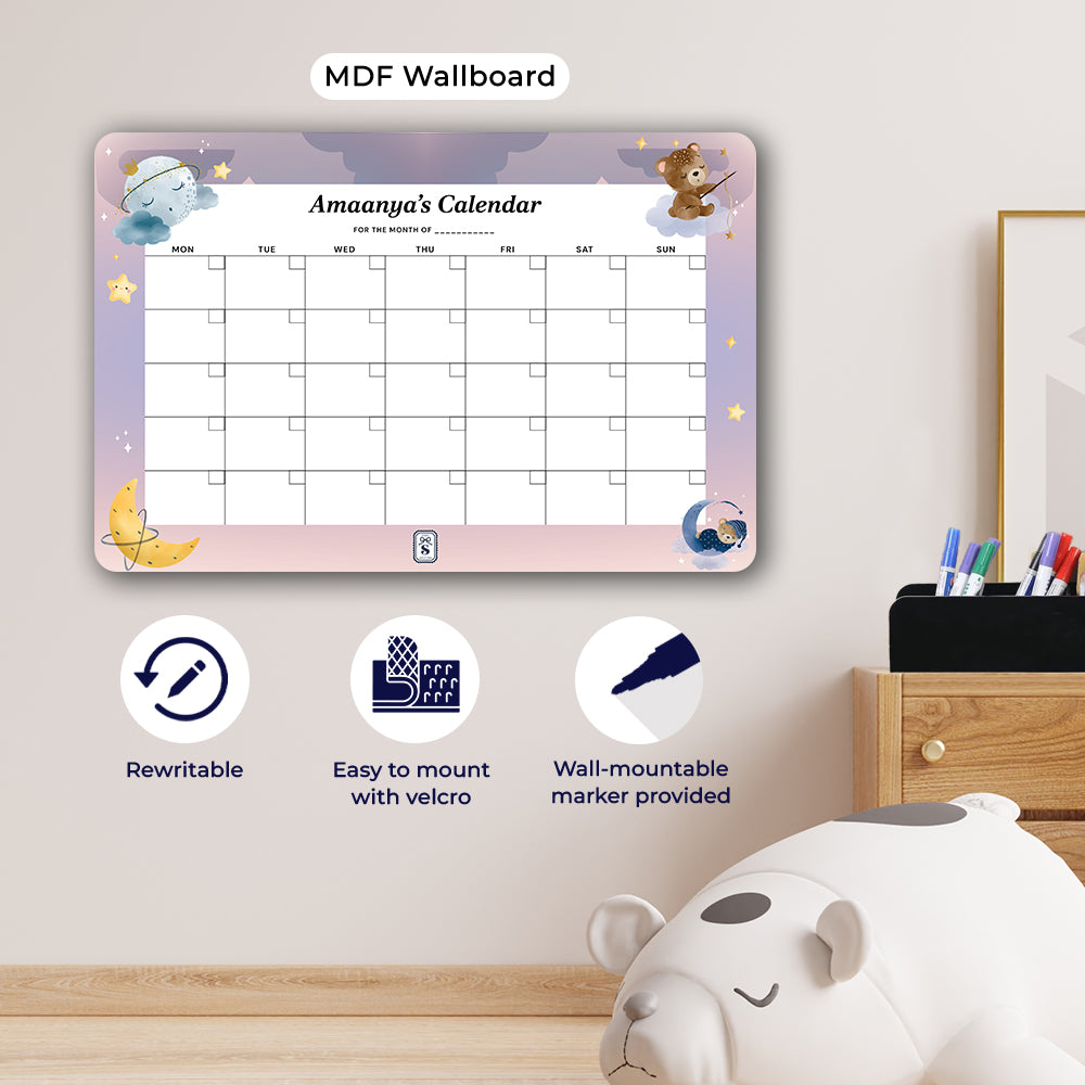 Moonlight Snuggles Kids Calendar