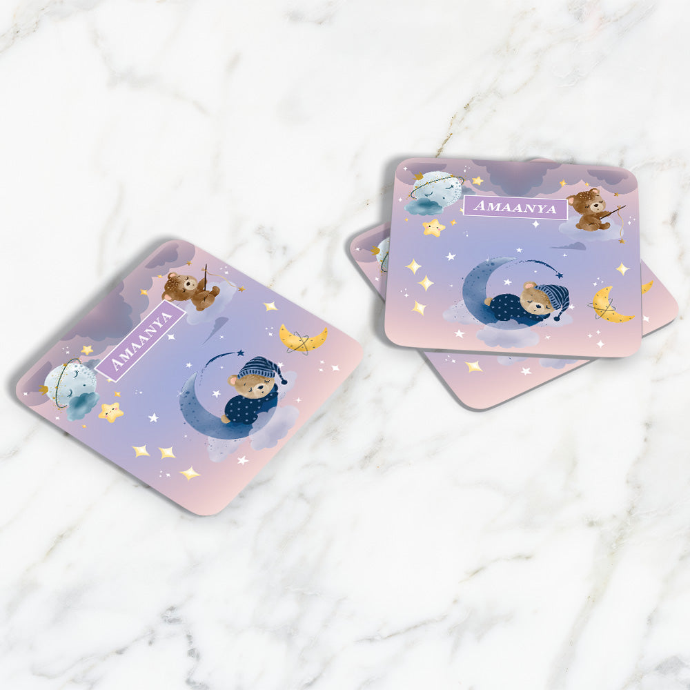 Moonlight Snuggles Coasters (kids)