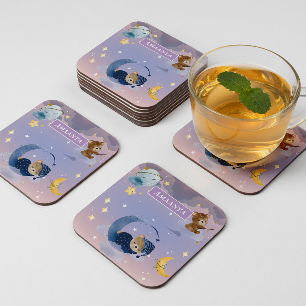 Moonlight Snuggles Coasters (kids)