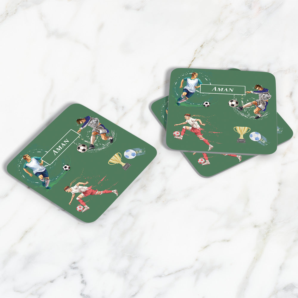 Football Fever Coasters (kids)