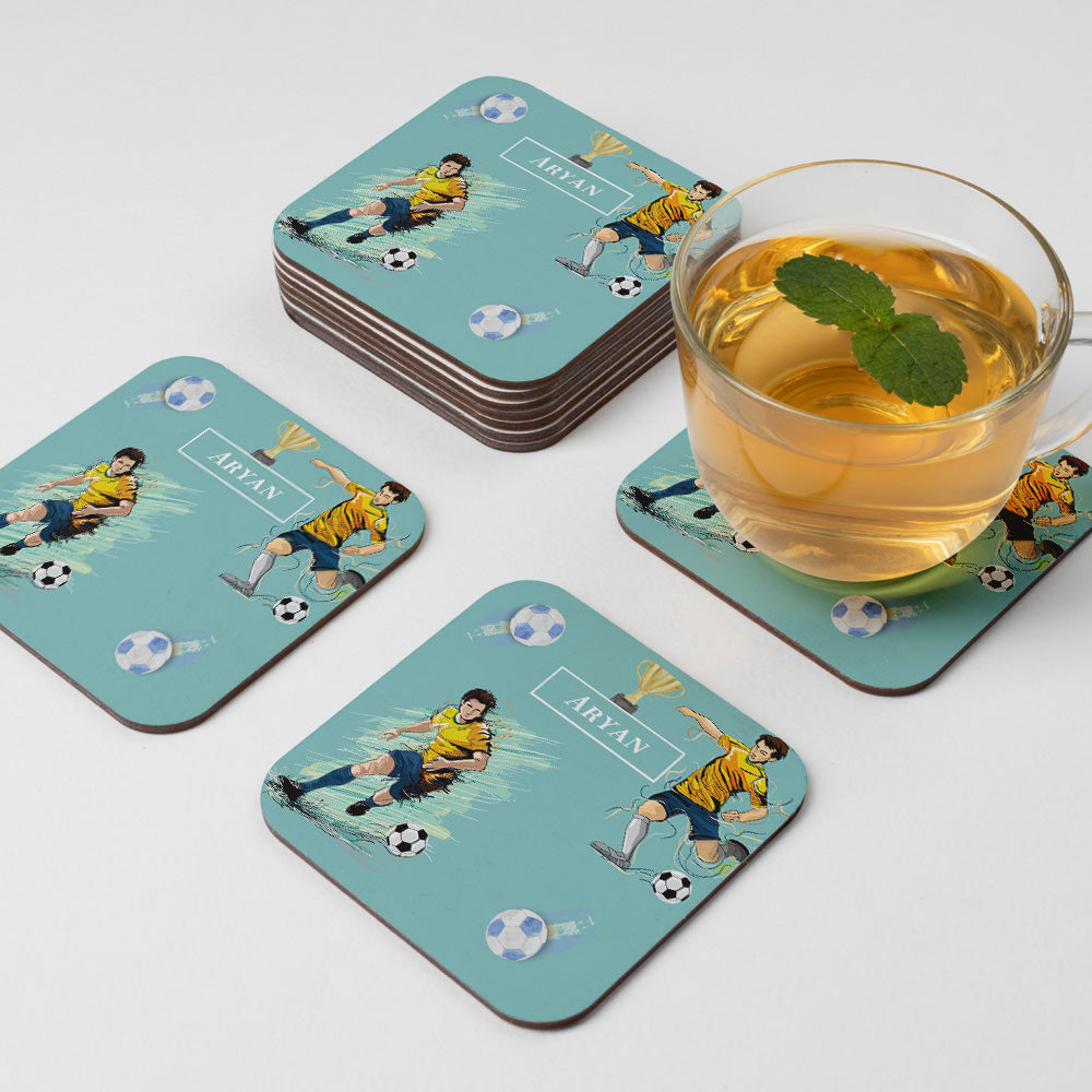 Football Fever Coasters (kids)