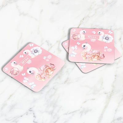 Swan Lake Garden Coasters