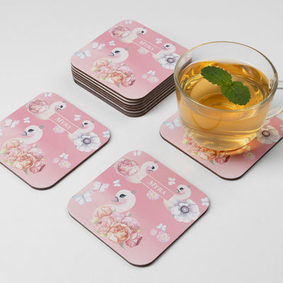 Swan Lake Garden Coasters