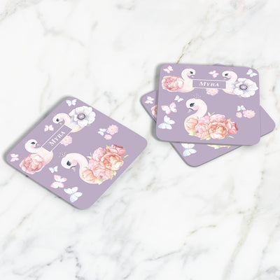 Swan Lake Garden Coasters