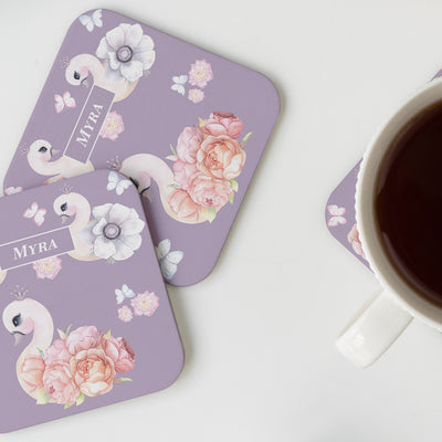 Swan Lake Garden Coasters