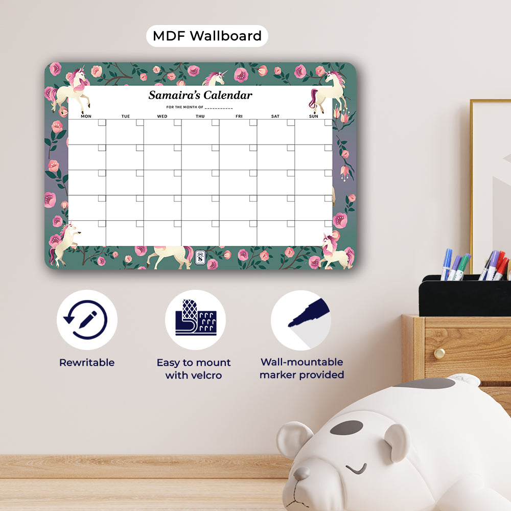 Unicorn Paradise Kids Calendar