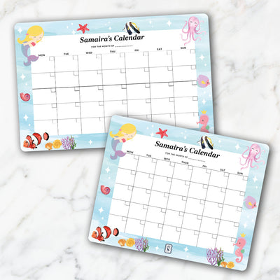 Lil Mermaid Calendar