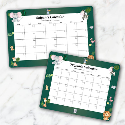 Jungle Friends Calendar