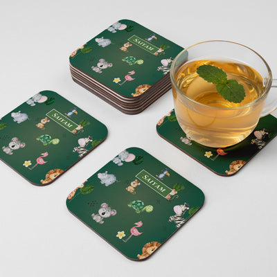 Jungle Friends Coasters