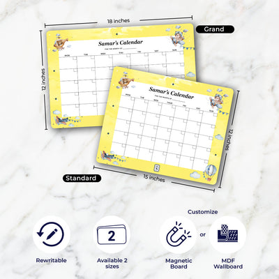 Teddy's Flight Calendar