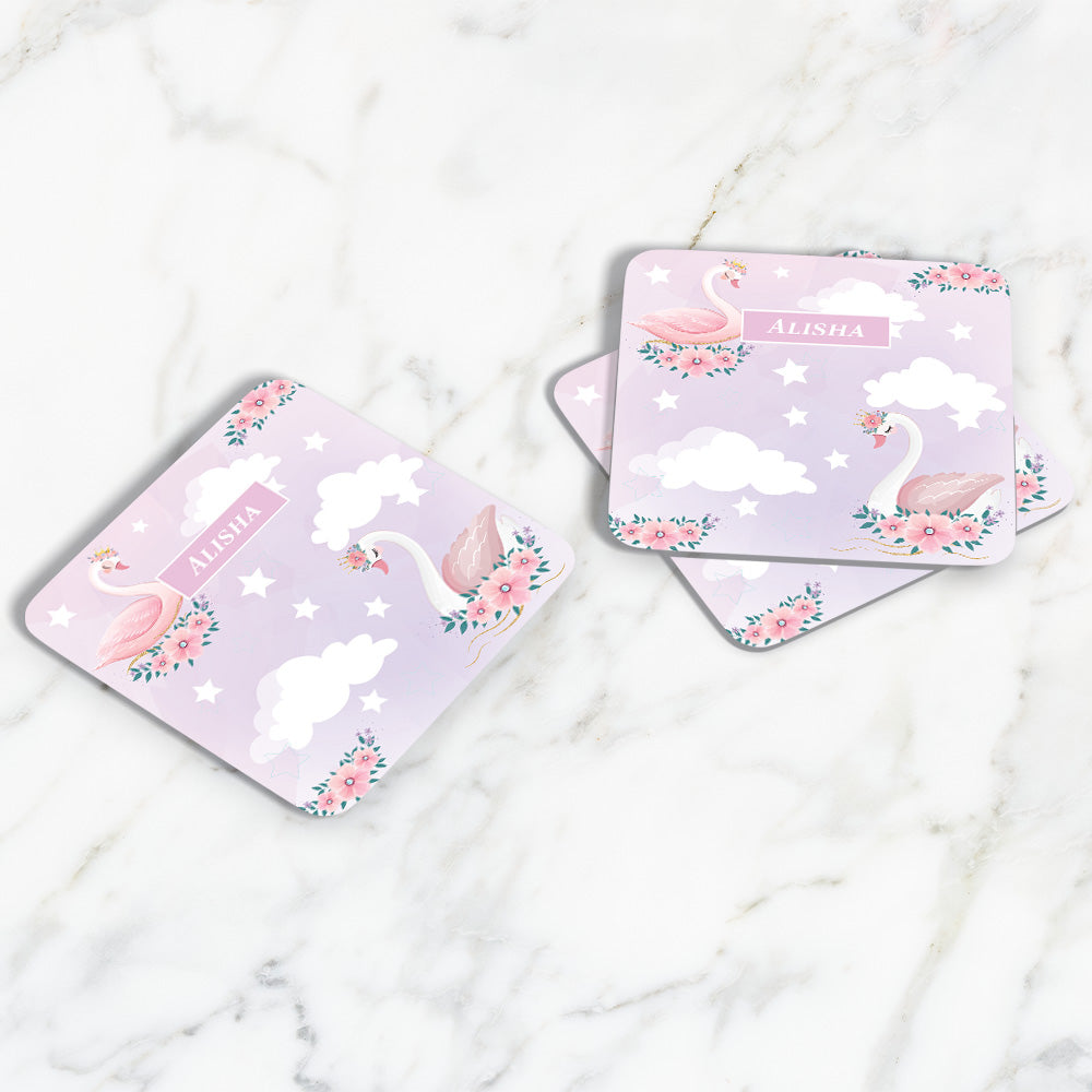 Swan Princess Coasters (kids)