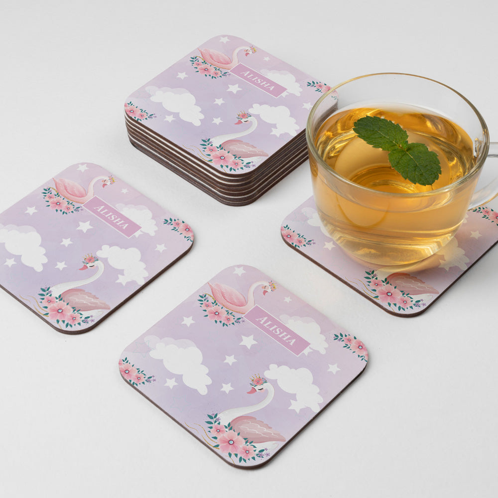 Swan Princess Coasters (kids)