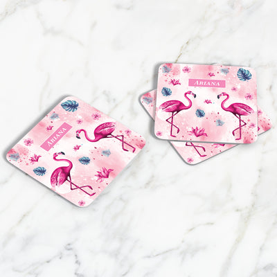 Flamingo Fiesta Coasters
