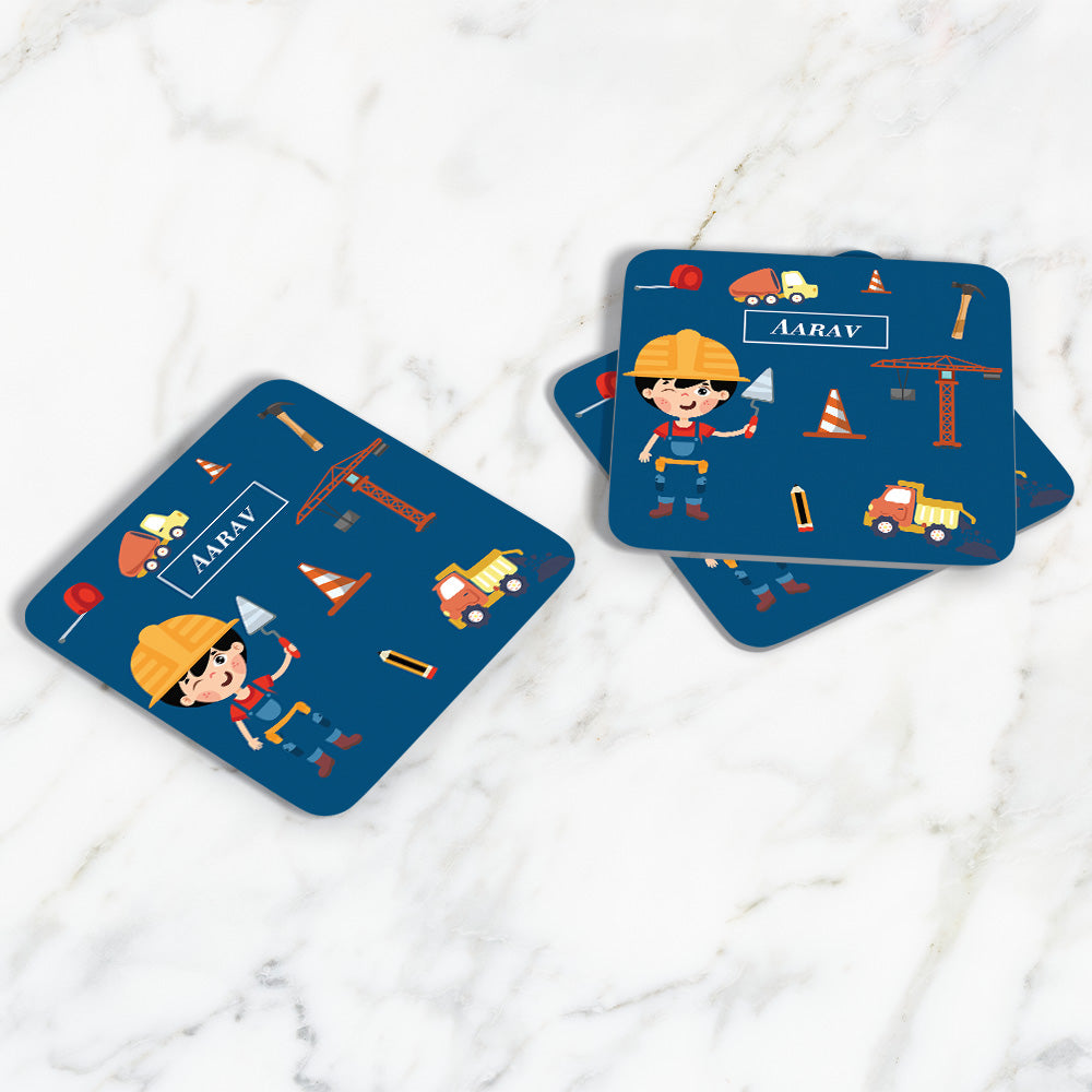 Little Builder Coasters (kids)