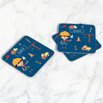 Little Builder Coasters