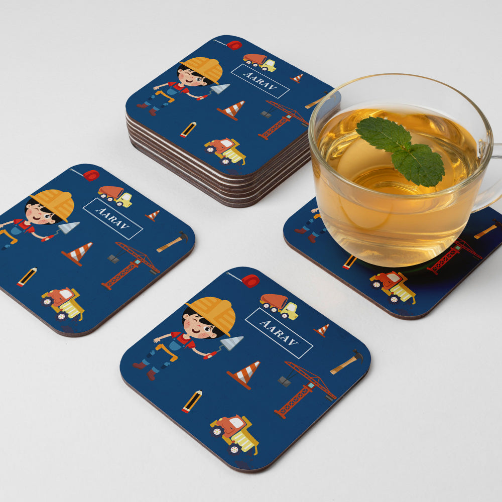 Little Builder Coasters (kids)