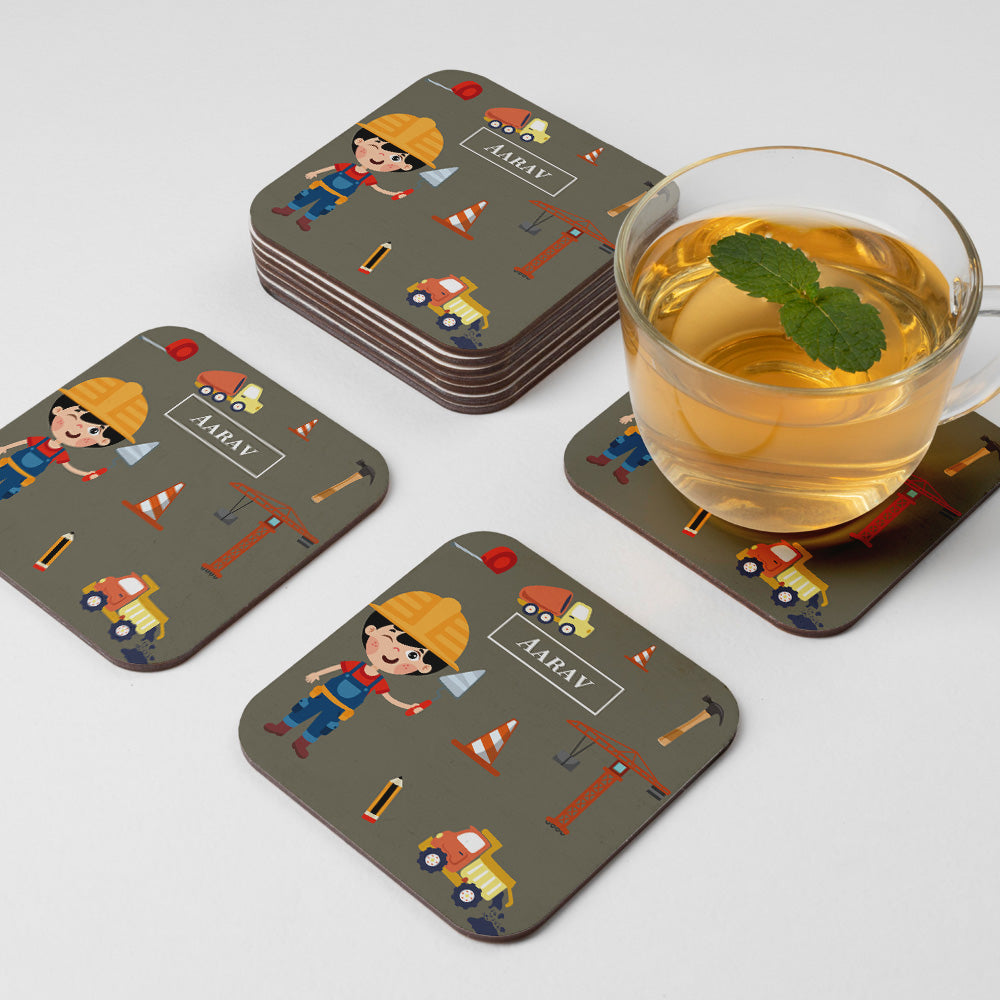 Little Builder Coasters (kids)