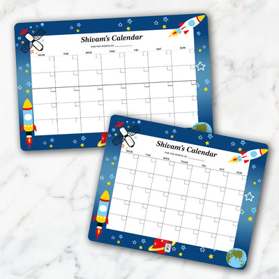 Space Satellites Calendar