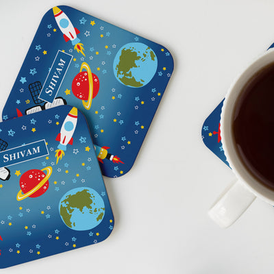 Space Satellites Coasters