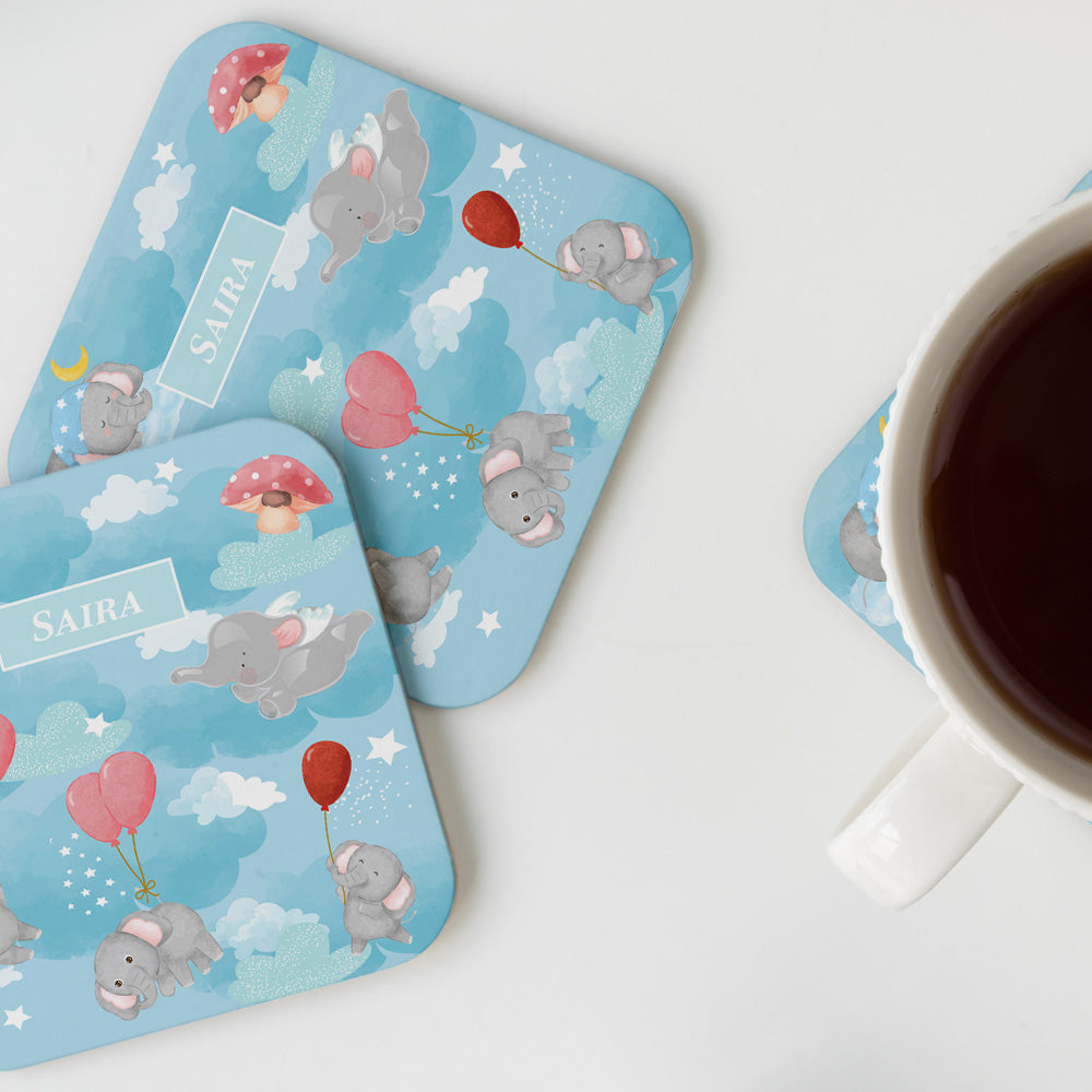 Red Balloon Ellie Coasters (kids)