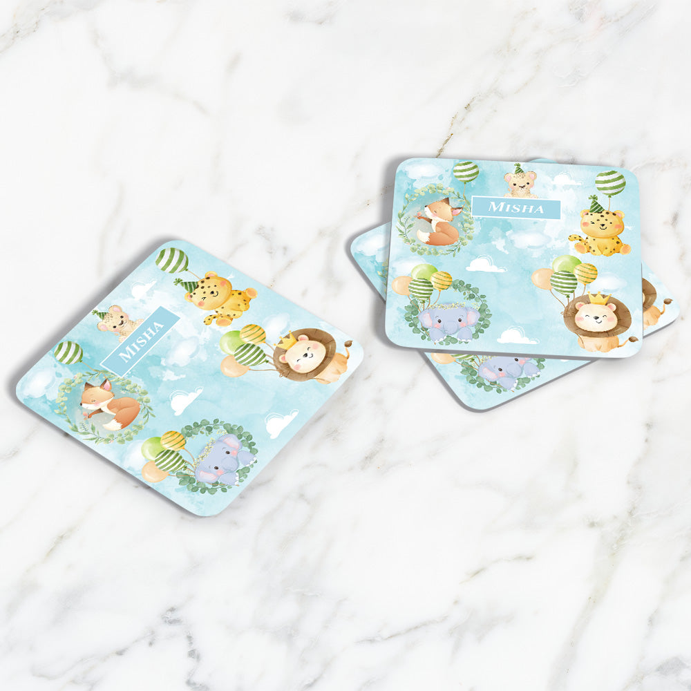 Safari Soiree Coasters (kids)