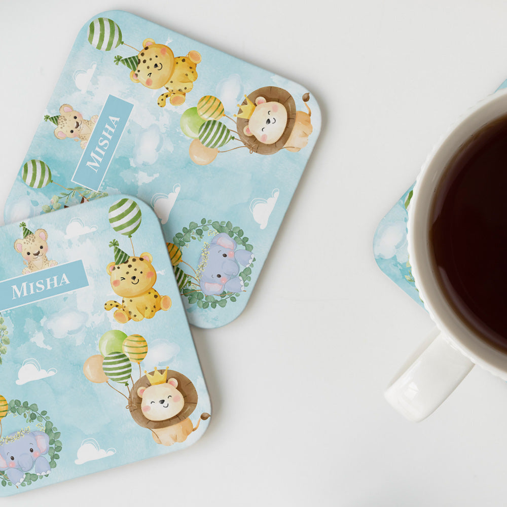 Safari Soiree Coasters (kids)