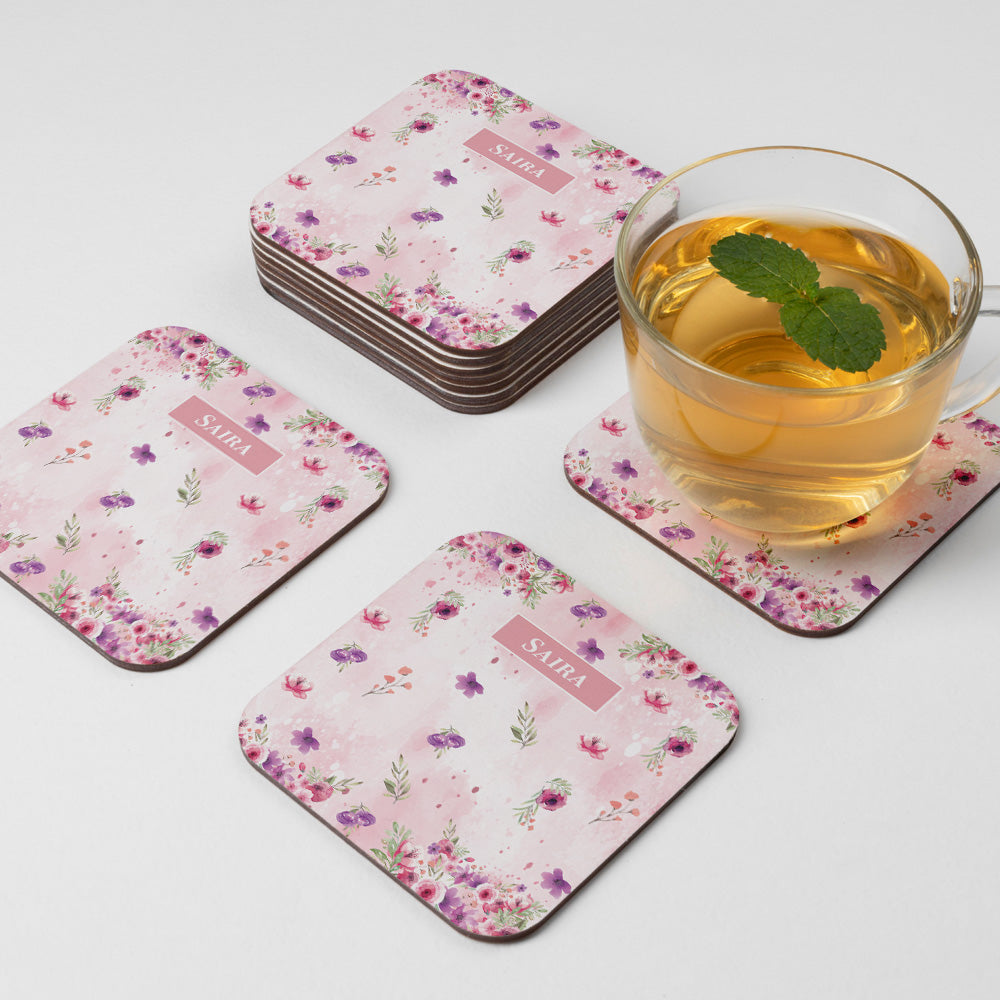 Floral Fiesta Coasters (kids)