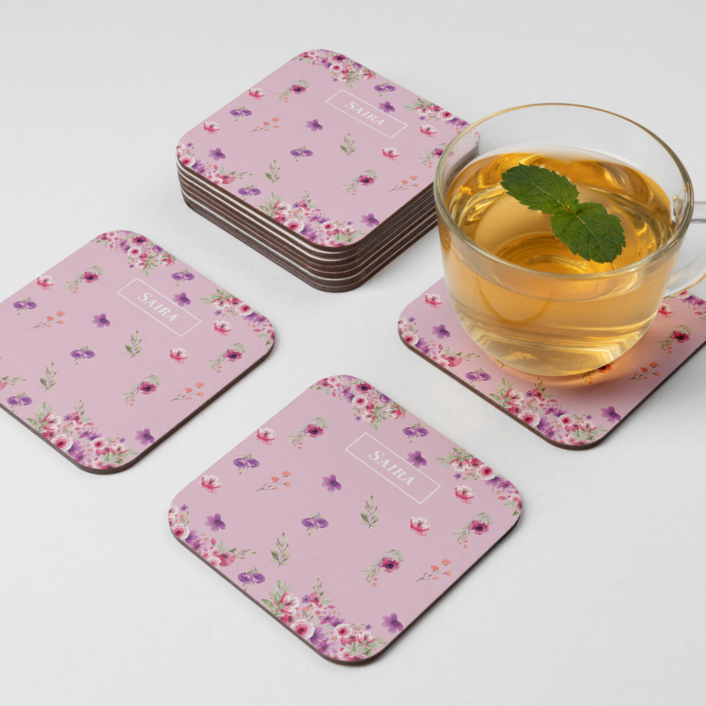 Floral Fiesta Coasters (kids)