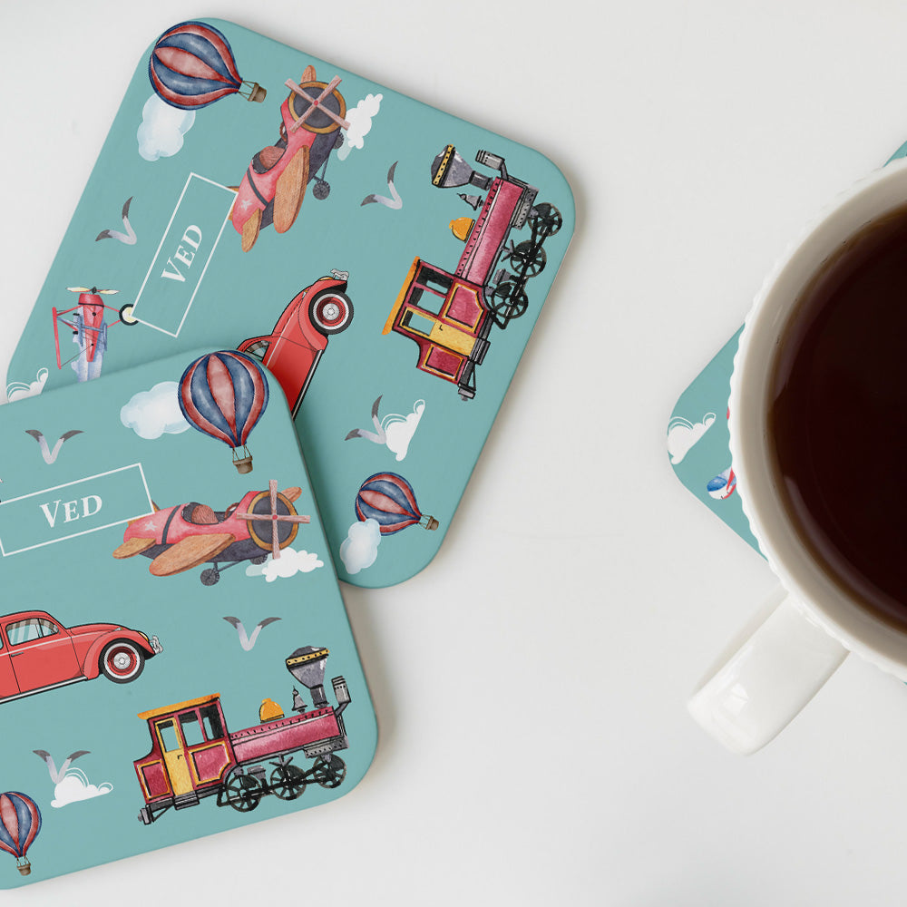 Transport Coasters (kids)