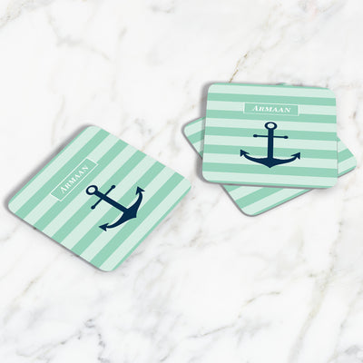 Nautical Anchor Coasters