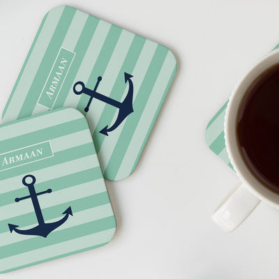 Nautical Anchor Coasters
