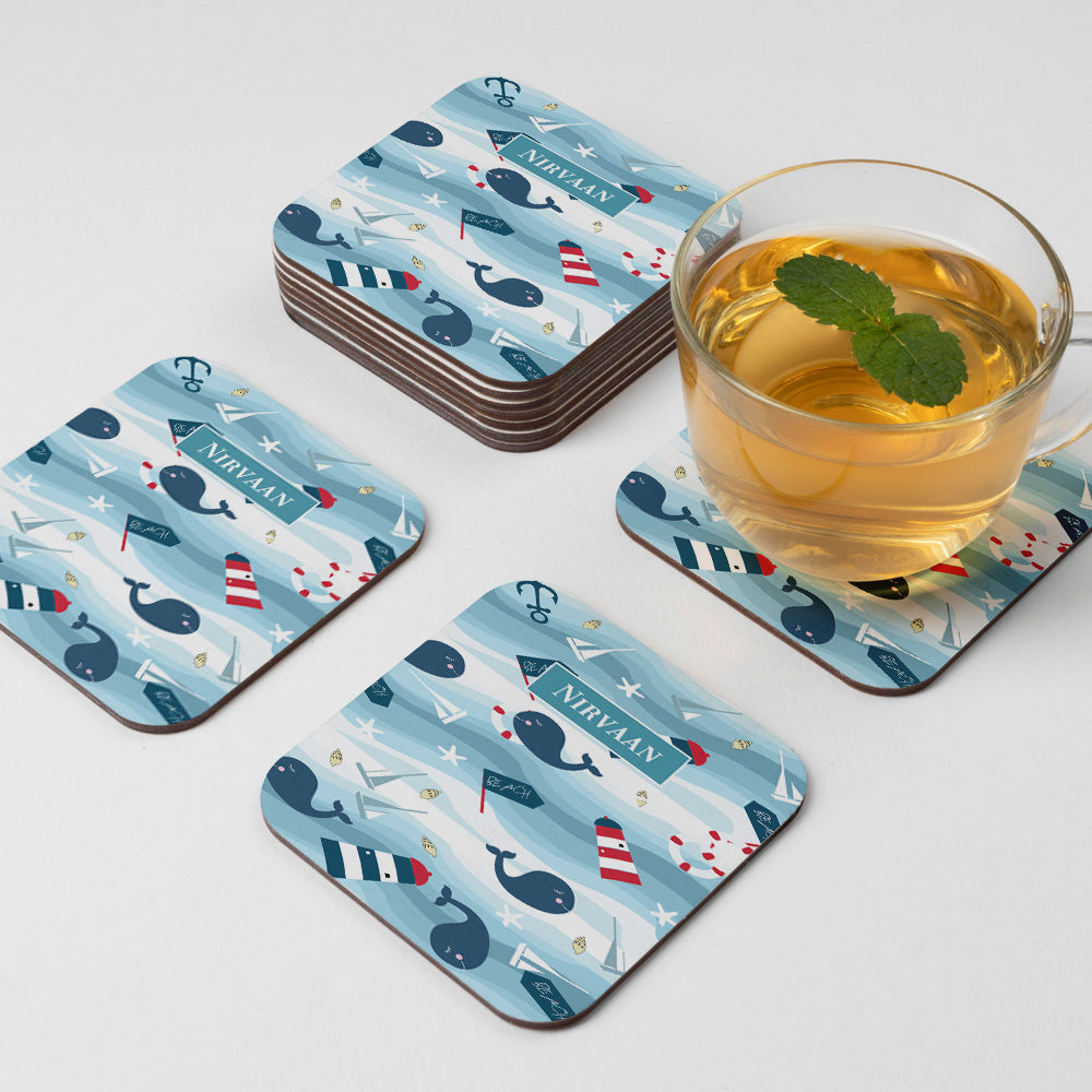 Nautical Dreams Coasters (kids)