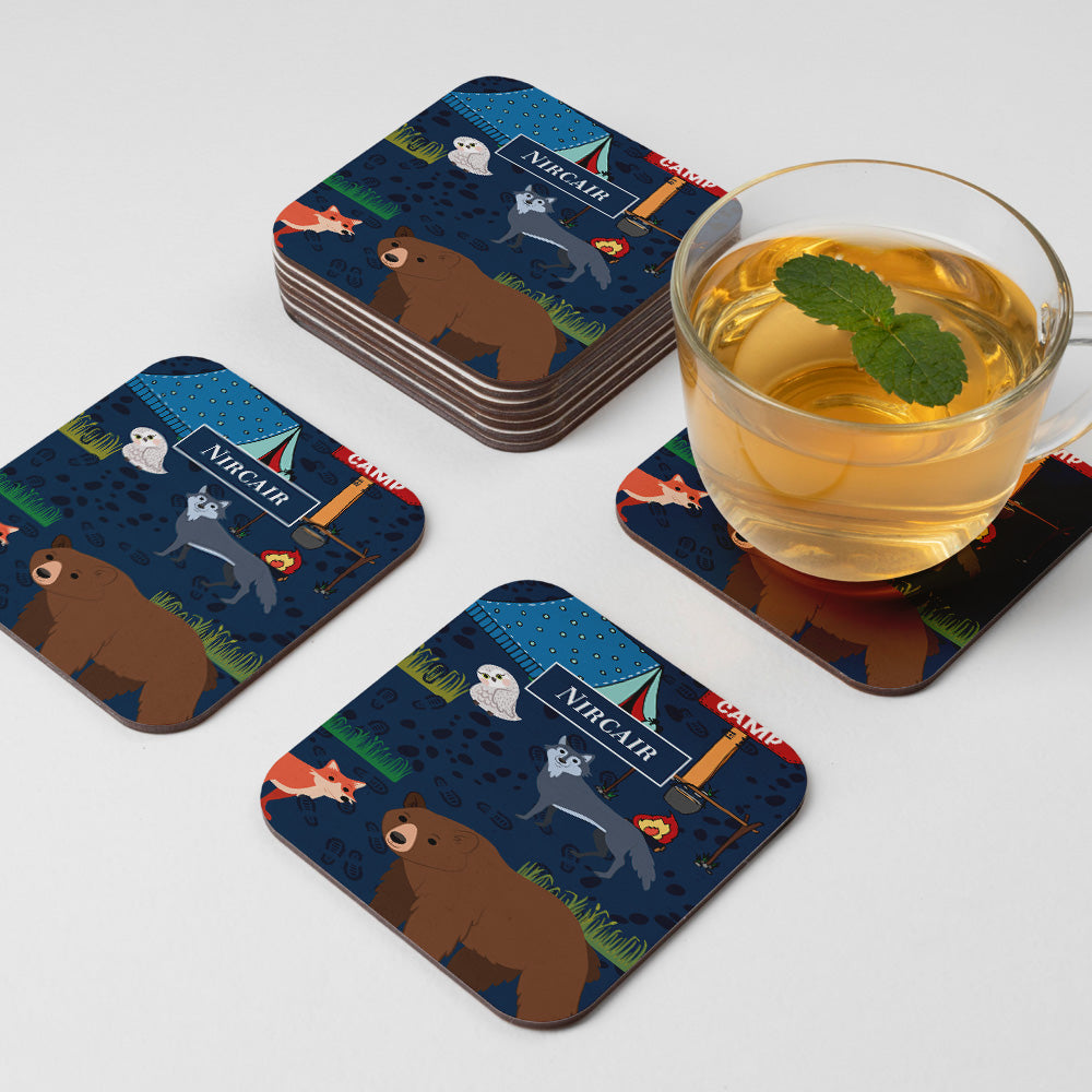 Camp Life Coasters (kids)