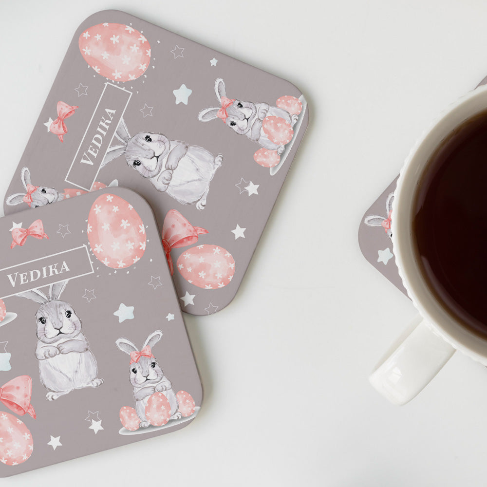 Easter Bunnies Coasters (kids)