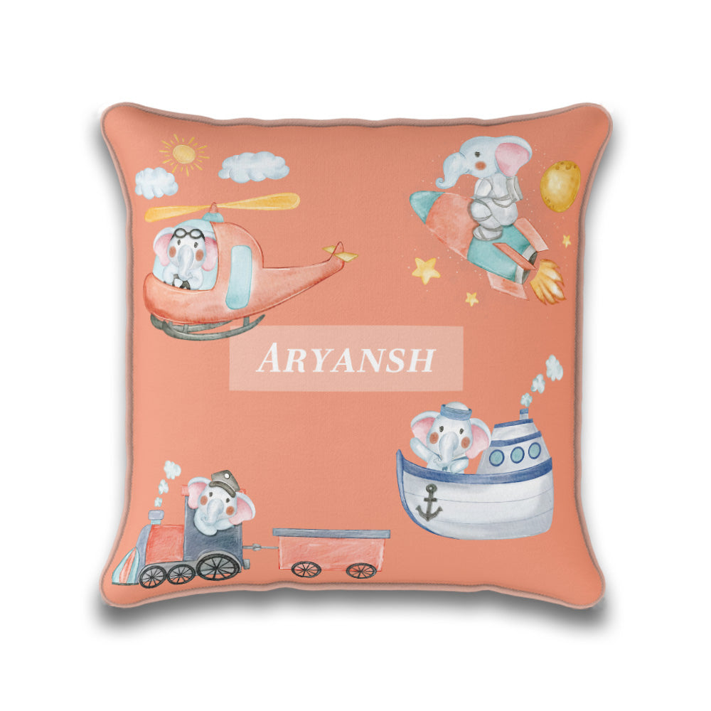 Captain Ellie Cushion Cover (kids)