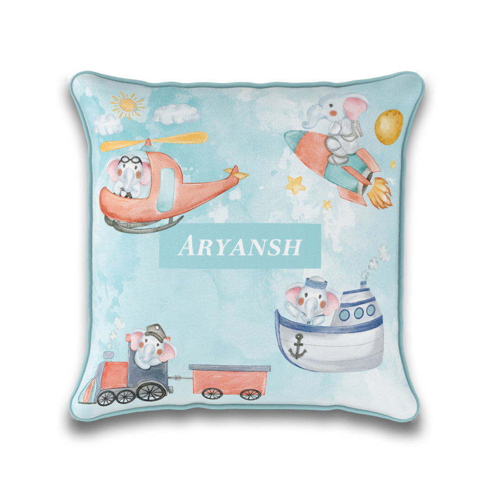 Captain Ellie Cushion Cover (kids)