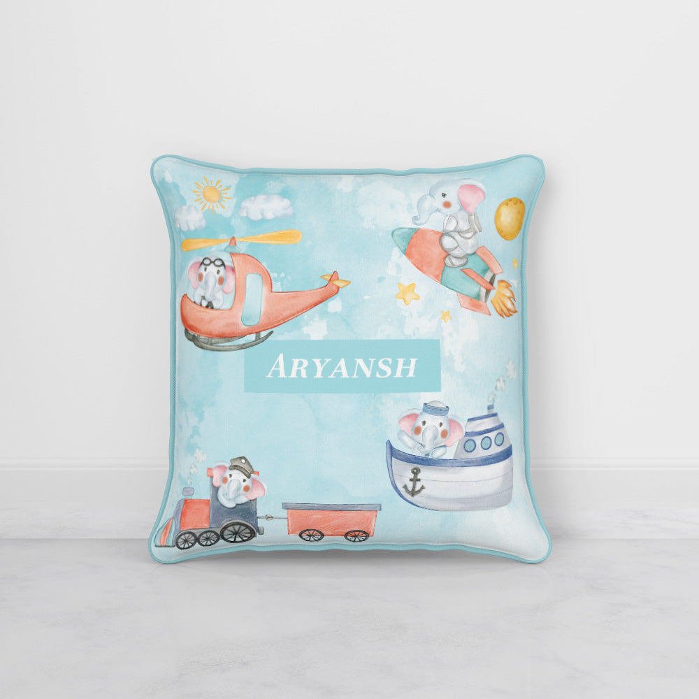 Captain Ellie Cushion Cover (kids)