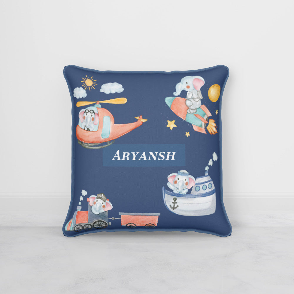 Captain Ellie Cushion Cover (kids)