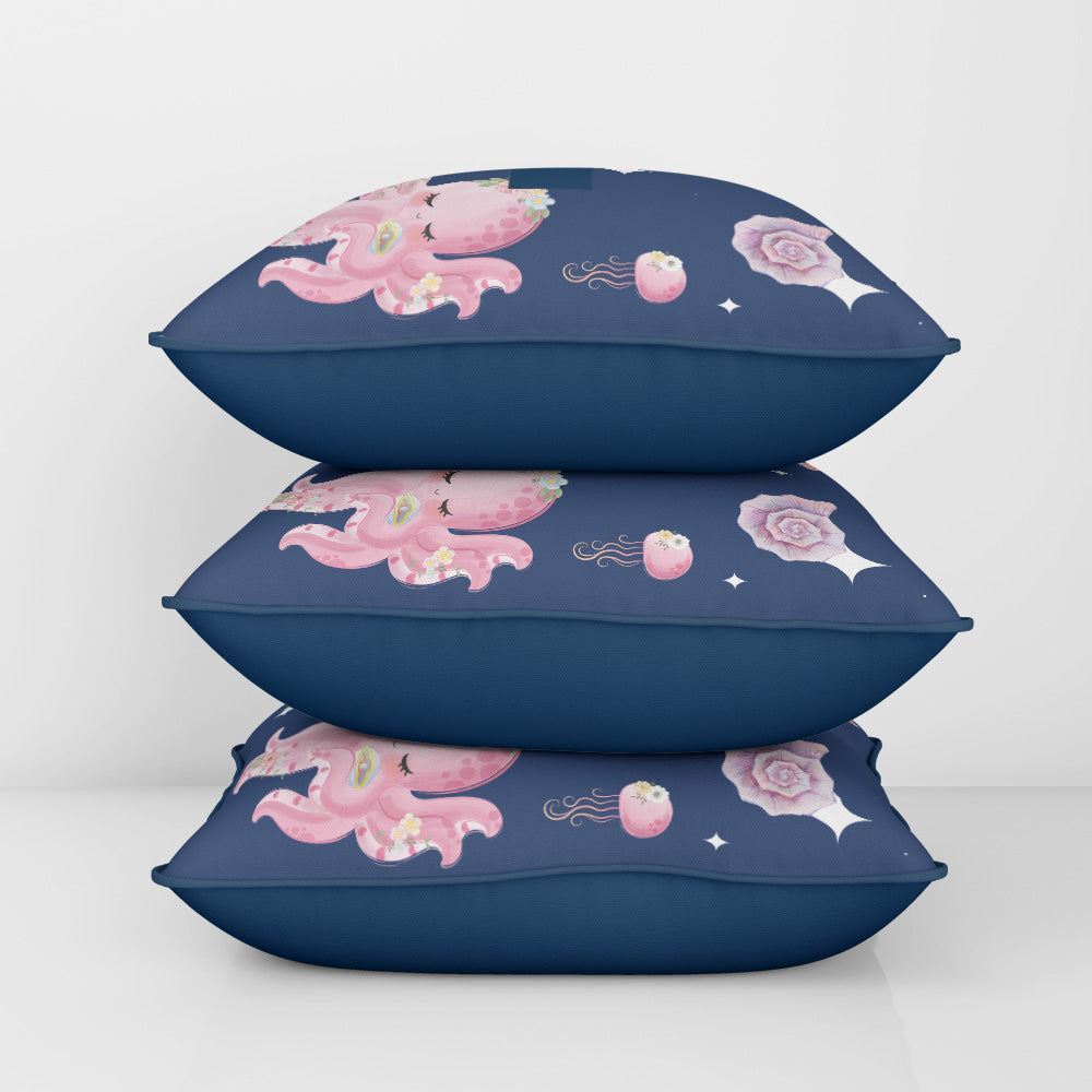 Blushing Underseas Cushion Cover (kids)