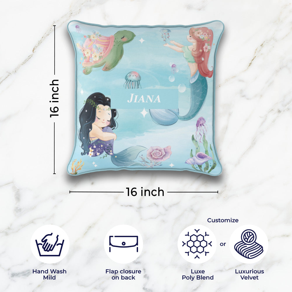 Mermaid Magic Cushion Cover (kids)