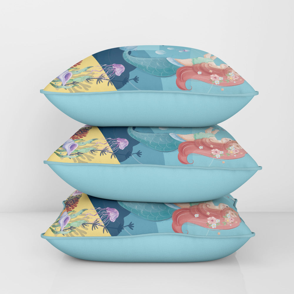 Mermaid Magic Cushion Cover (kids)