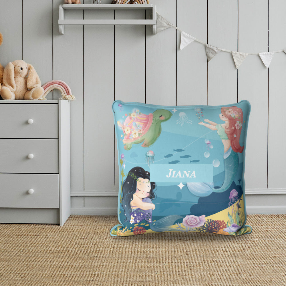 Mermaid Magic Cushion Cover (kids)