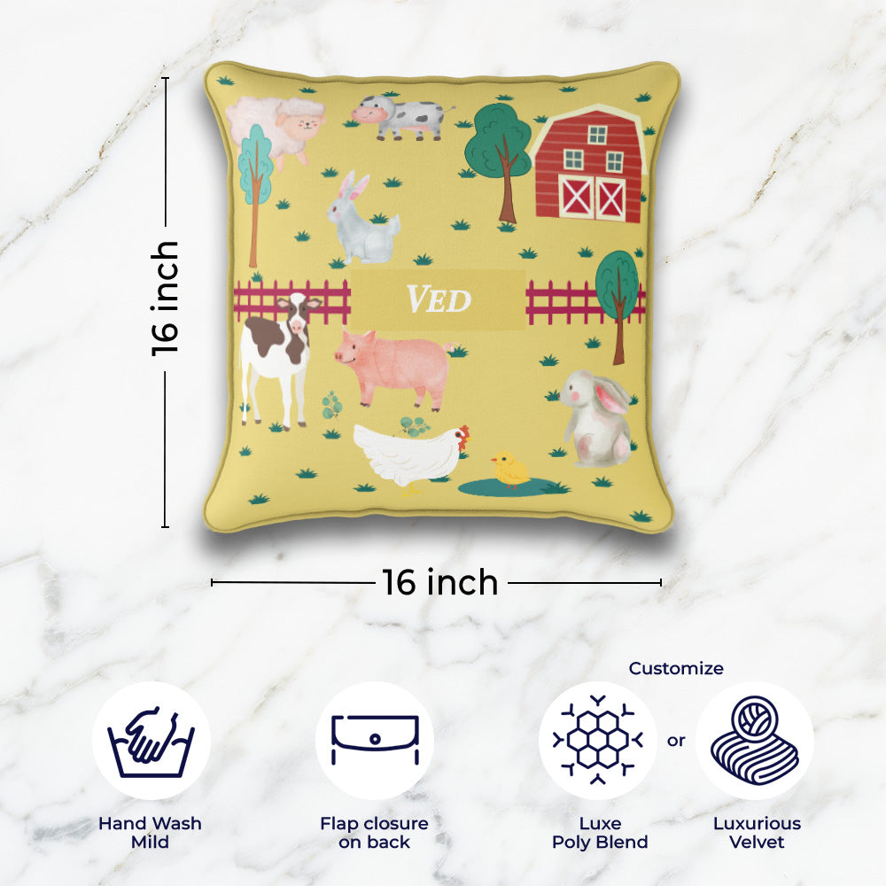 Farm Friends Cushion Cover (kids)